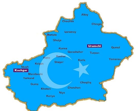 dogu-turkistan-haritasi