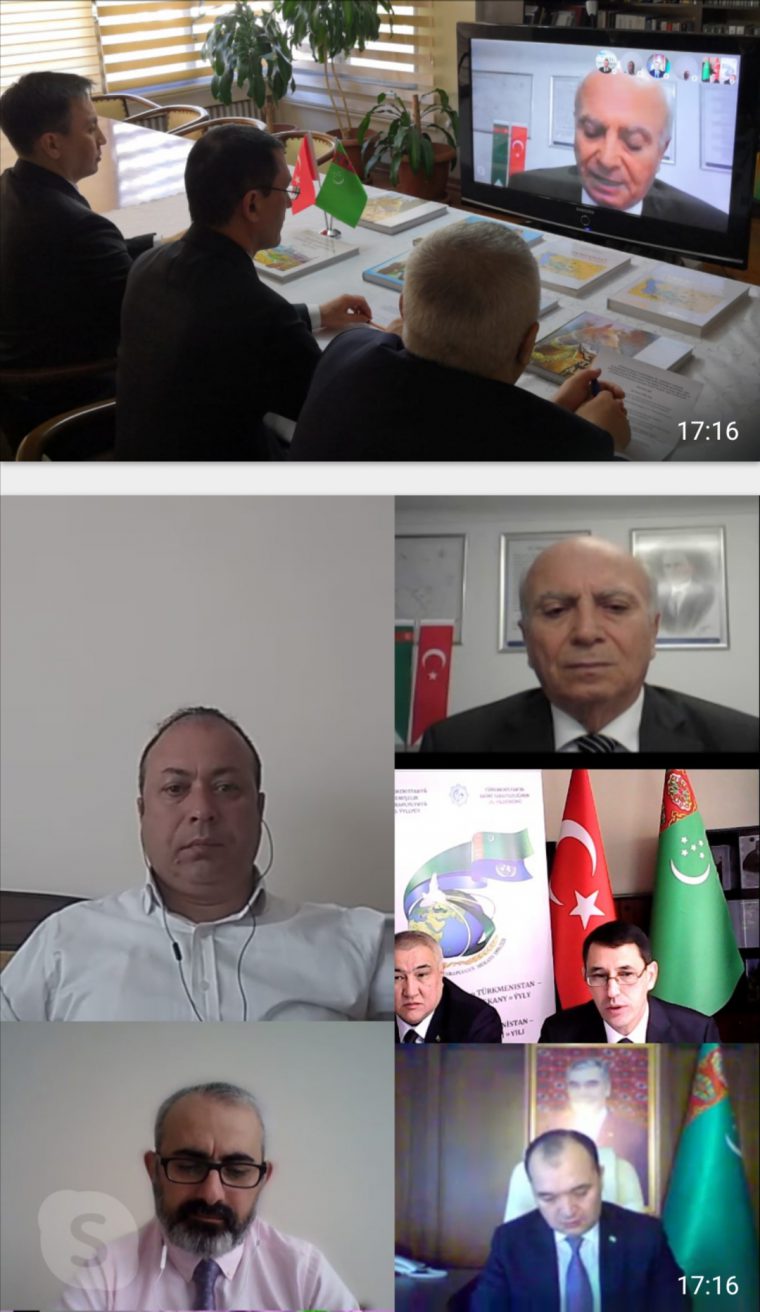 SASAM TÜRKMENİSTAN’IN DAİMİ TARAFSIZLIĞININ 25. YIL DÖNÜMÜ KONULU TOPLANTIYA KATILDI