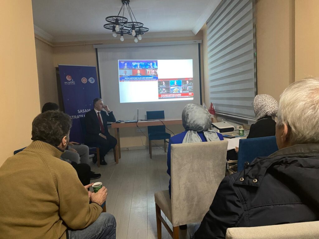 SASAM Suriye'deki Son Gelişmeler Çalıştayı