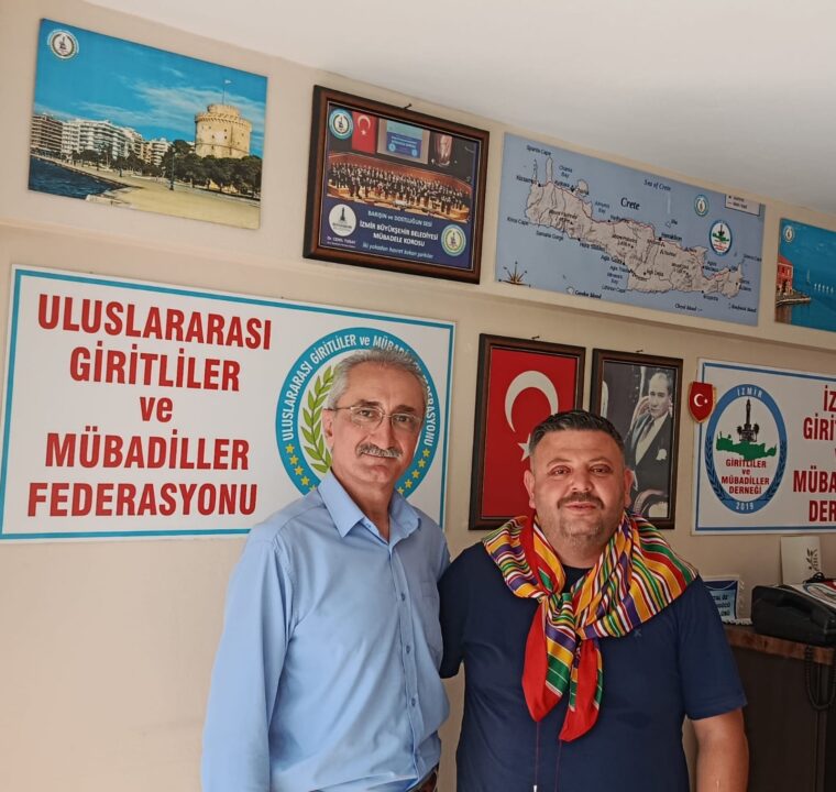 SASAM’DAN ULUSLARARASI GİRİTLİLER VE MÜBADİLLER FEDERASYONUNA ZİYARET