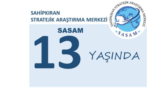 SASAM ON ÜÇ YAŞINDA (13. YIL FAALİYET RAPORU)