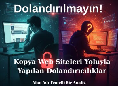 KOPYA WEB SİTELERİ YOLUYLA YAPILAN DOLANDIRICILIKLAR