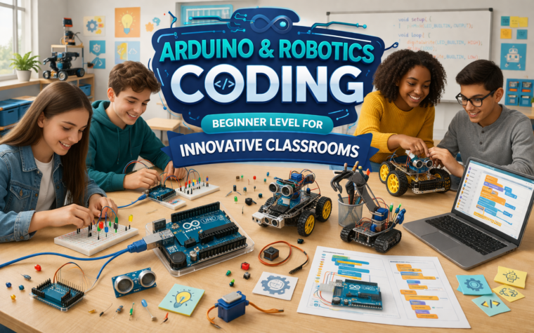 ARDUINO & ROBOTICS CODING – BEGINNER LEVEL FOR INNOVATIVE CLASSROOMS
