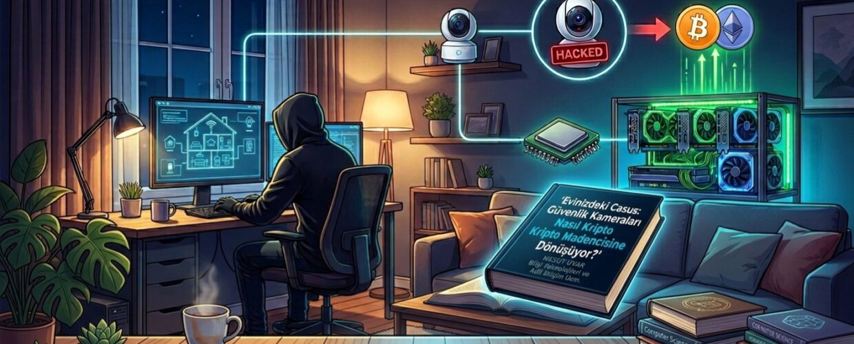 EVİNİZDEKİ CASUS: GÜVENLİK KAMERALARI NASIL KRİPTO MADENCİSİNE DÖNÜŞÜYOR?