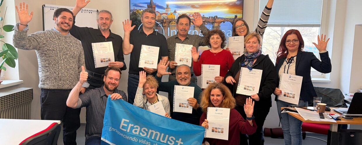 ERASMUS+ PROJEMİZ KAPSAMINDA UZMANLARIMIZ PRAG’DA KURSA KATILDI 