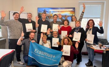 ERASMUS+ PROJEMİZ KAPSAMINDA UZMANLARIMIZ PRAG’DA KURSA KATILDI 