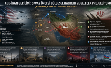 ABD-İRAN GERİLİMİ: SAVAŞ ÖNCESİ BÖLGESEL HAZIRLIKLAR, STRATEJİK HEDEFLER VE GELECEK PROJEKSİYONU