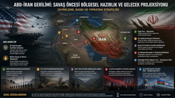ABD-İRAN GERİLİMİ: SAVAŞ ÖNCESİ BÖLGESEL HAZIRLIKLAR, STRATEJİK HEDEFLER VE GELECEK PROJEKSİYONU
