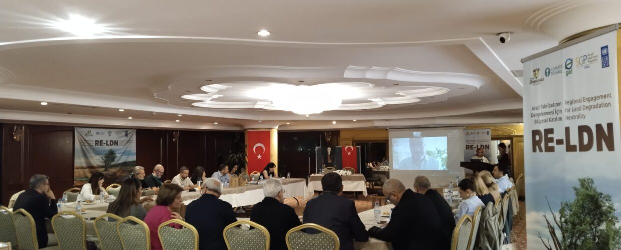 SASAM, “ARAZİ TAHRİBATININ DENGELENMESİ İÇİN BÖLGESEL KATILIM” ÇALIŞTAYINA KATILDI