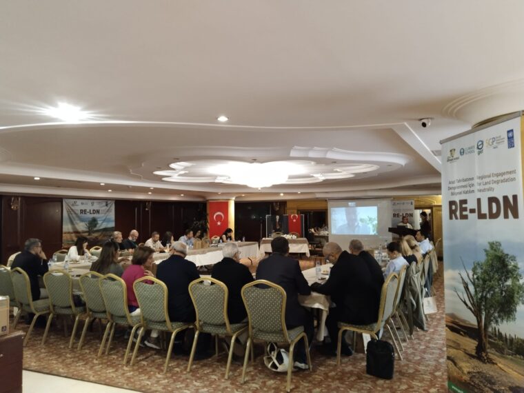 SASAM, “ARAZİ TAHRİBATININ DENGELENMESİ İÇİN BÖLGESEL KATILIM” ÇALIŞTAYINA KATILDI