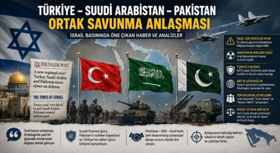 İSRAİL BASININDA “MEKKE ORTAK SAVUNMA ANLAŞMASI” ALGISI