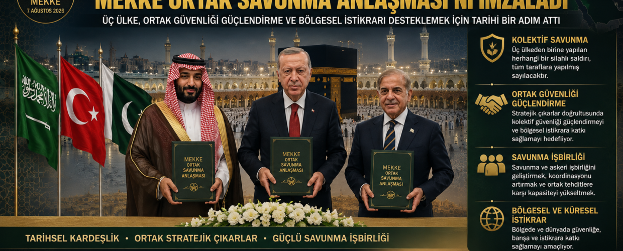 MEKKE SAVUNMA ANLAŞMASININ SUUDİ BASININDA YANKISI
