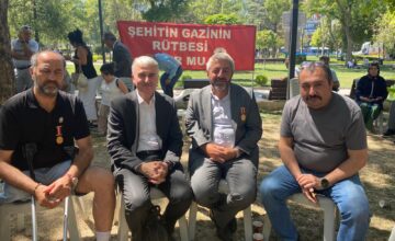 SASAM’DAN ER GAZİLER VE ŞEHİT AİLELERİNİN NÖBETİNE ZİYARET