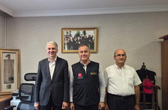 SASAM’DAN GÖÇ İDARESİ BAŞKAN YARDIMCISINA ZİYARET