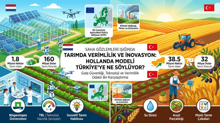 SAHA GÖZLEMLERİ IŞIĞINDA TARIMDA VERİMLİLİK VE İNOVASYON: HOLLANDA MODELİ TÜRKİYE’YE NE SÖYLÜYOR?