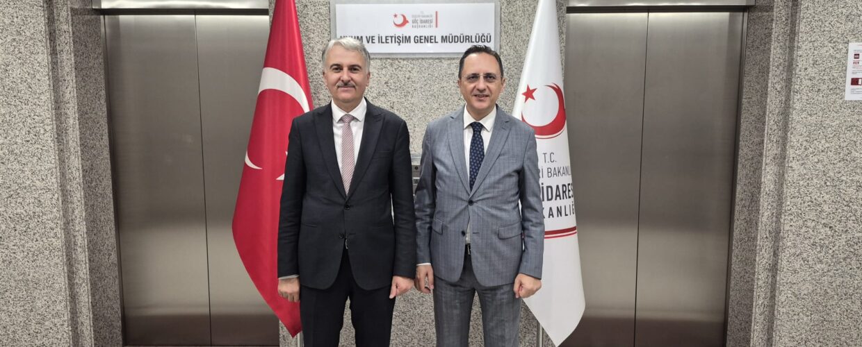 SASAM’DAN GÖÇ İDARESİ BAŞKANLIĞI UYUM VE İLETİŞİM GENEL MÜDÜRÜNE ZİYARET